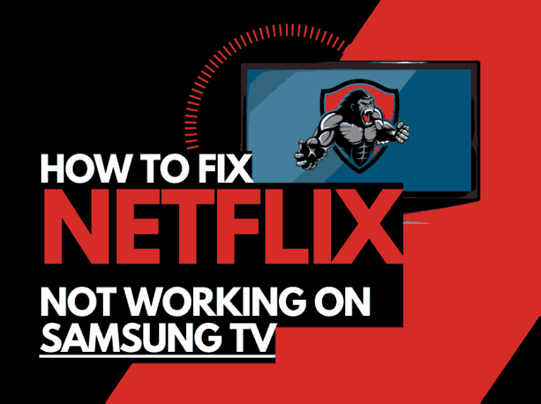 Samsung TV Netflix Not Working (Try This!)