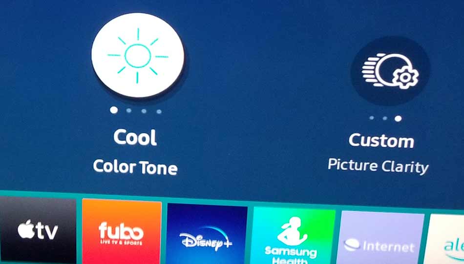 Samsung TV Color Tone