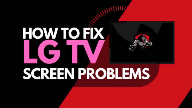 How To Fix LG TV Screen Problems (This Works!)