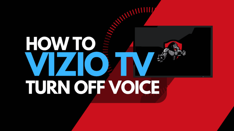 How To Turn Off Voice On Vizio TV (Easy!)