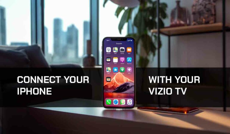 How to Connect iPhone to Vizio TV (Easy Method!)