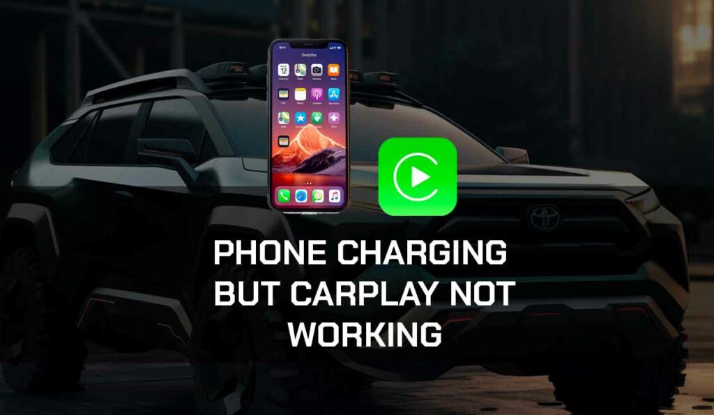 A photo of Phone Charging But CarPlay Not Working
