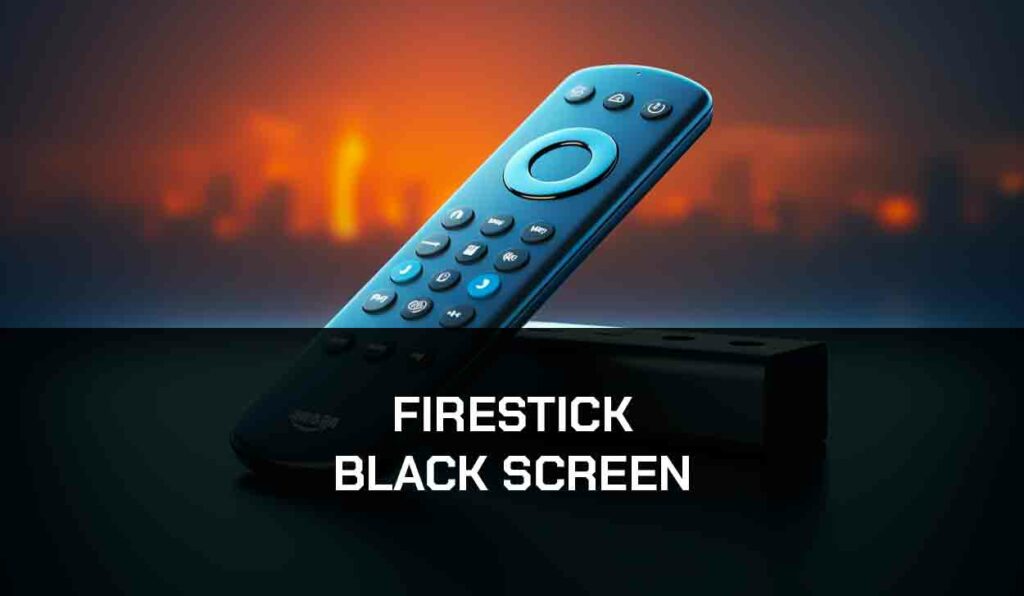 a photo of Firestick Keeps Going Black