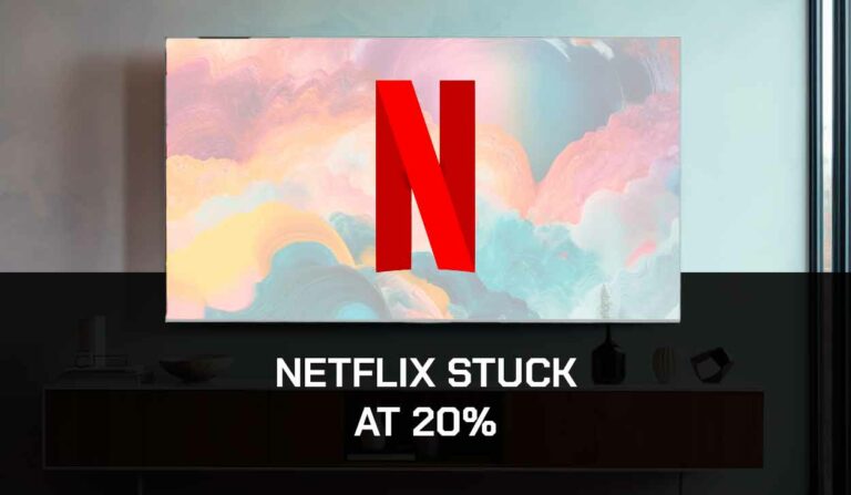 Netflix Stuck At 20 (This Fixes It!)