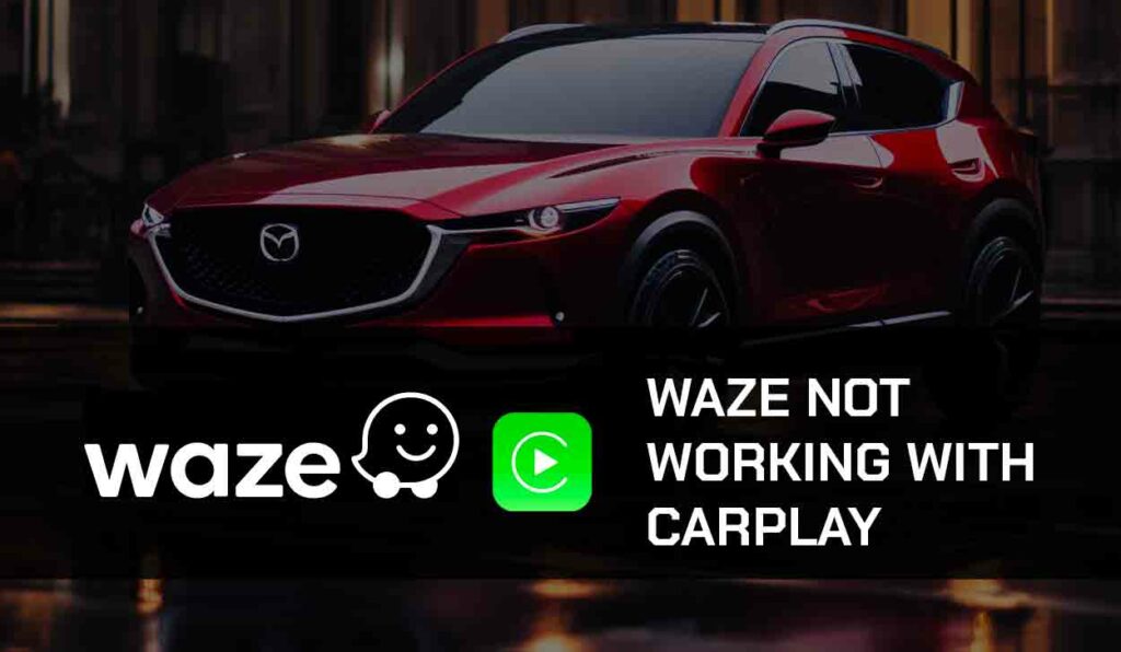 A photo of Waze Not Working On Carplay