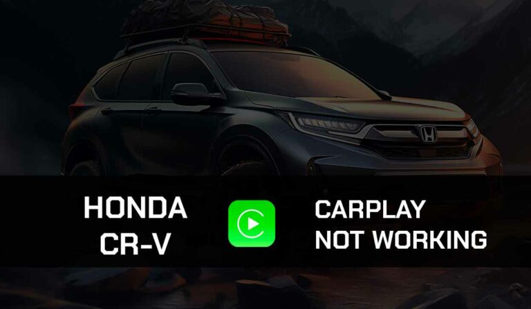 Honda CRV Carplay Not Working (Do This!)