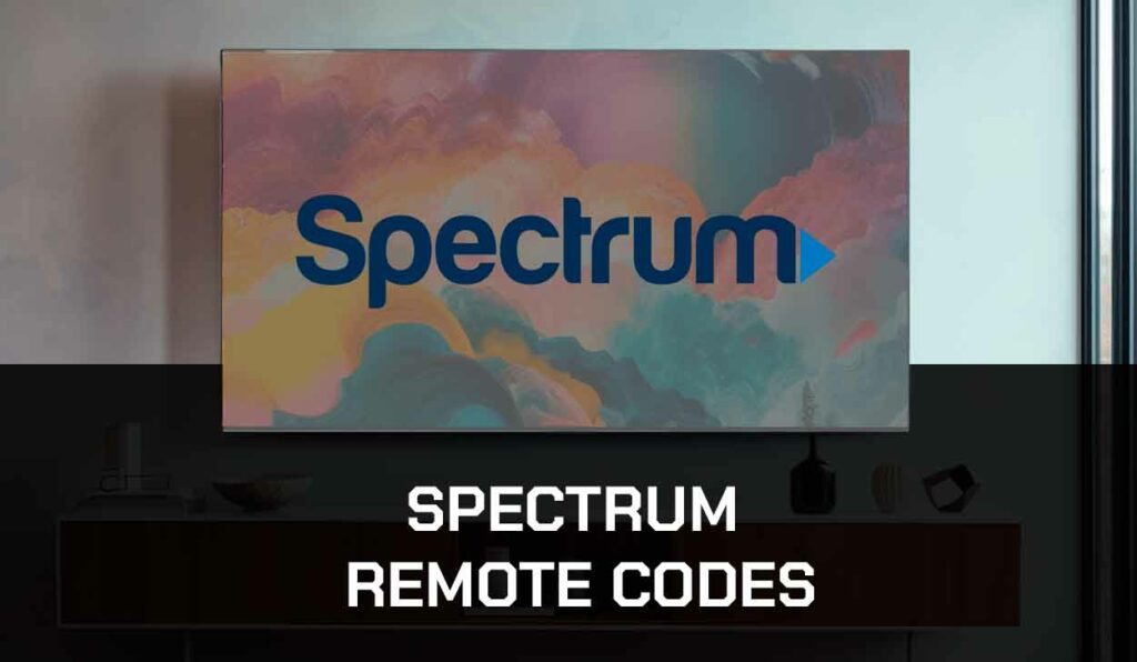 A photo of Spectrum Remote Codes