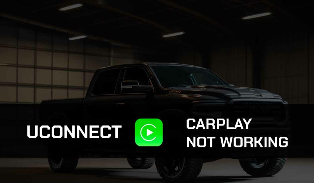 A photo of Uconnect CarPlay Not Working