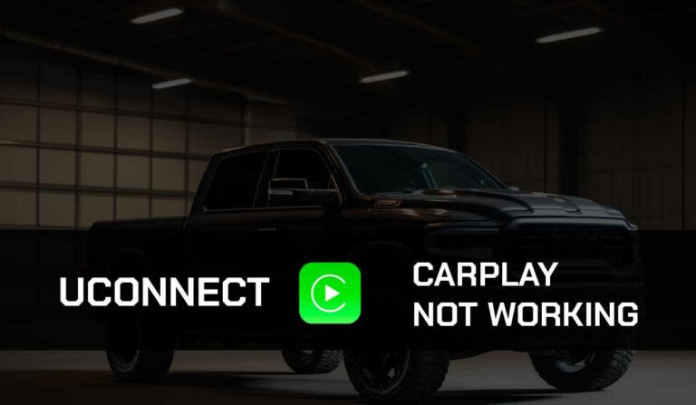 Uconnect CarPlay Not Working (Try This!)