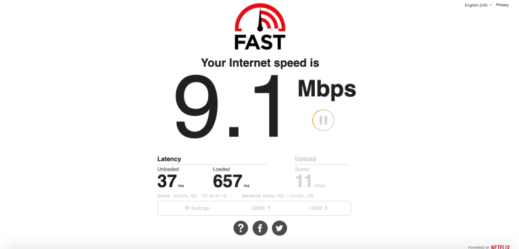 If netflix is not working on Xbox, check your internet speed becuase that could be the source of the problem.