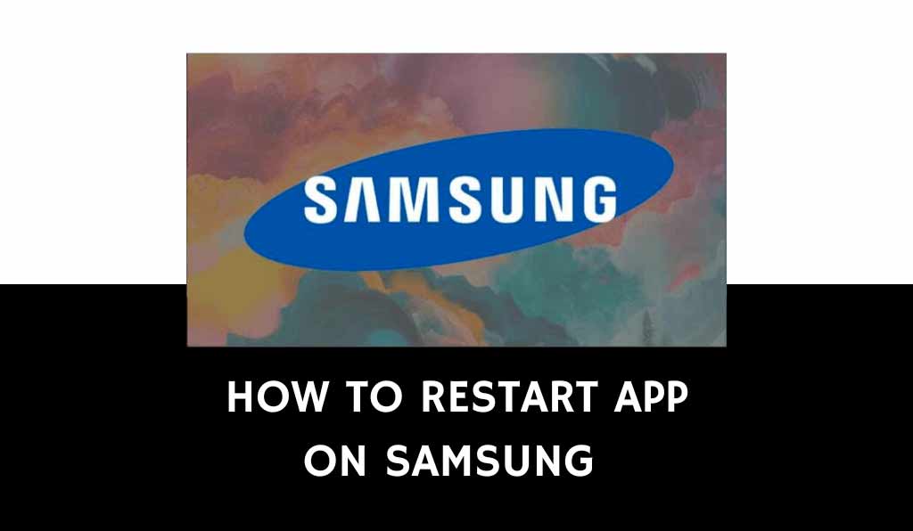 How to restart app on samsung tv